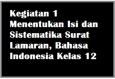 Detail Contoh Surat Lamaran Kerja Beserta Sistematikanya Nomer 43