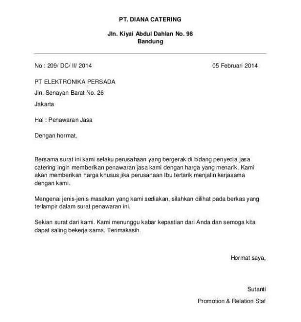Detail Contoh Surat Negosiasi Harga Nomer 14
