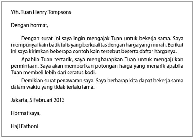 Detail Contoh Surat Negosiasi Harga Nomer 27