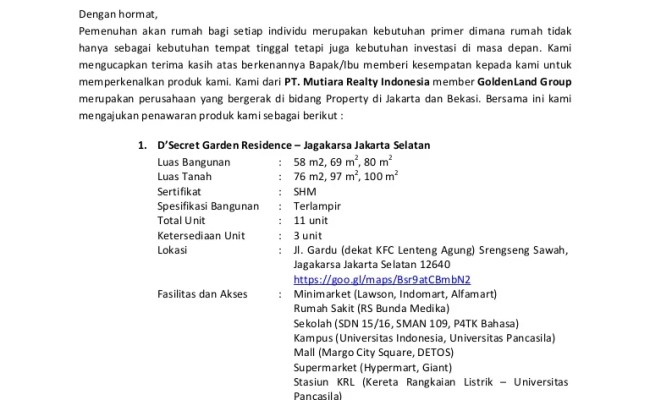 Detail Contoh Surat Negosiasi Harga Nomer 44