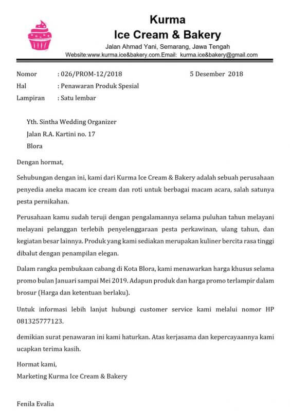 Detail Contoh Surat Negosiasi Harga Nomer 50