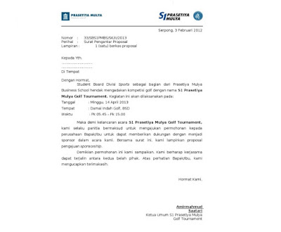 Detail Contoh Surat Partisipasi Sponsor Nomer 2