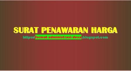 Detail Contoh Surat Penawaran Harga Percetakan Nomer 34