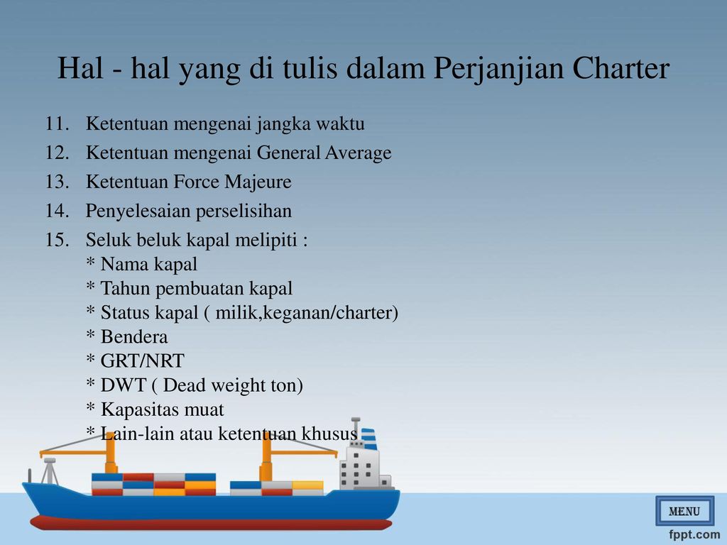 Detail Contoh Surat Perjanjian Sewa Kapal Nomer 39