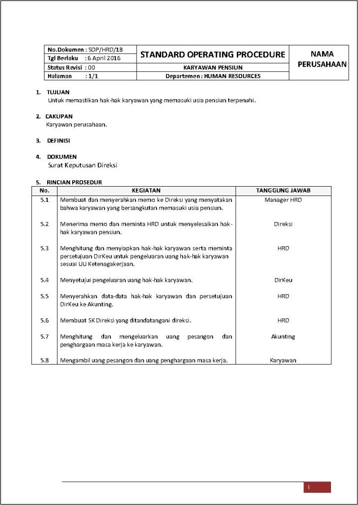 Detail Contoh Surat Permohonan Masa Persiapan Pensiun Pns Nomer 9