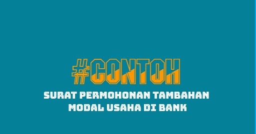 Detail Contoh Surat Permohonan Untuk Bank Nomer 48