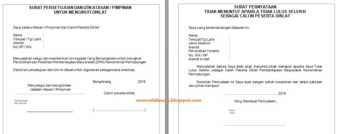 Detail Contoh Surat Persetujuan Nomer 11