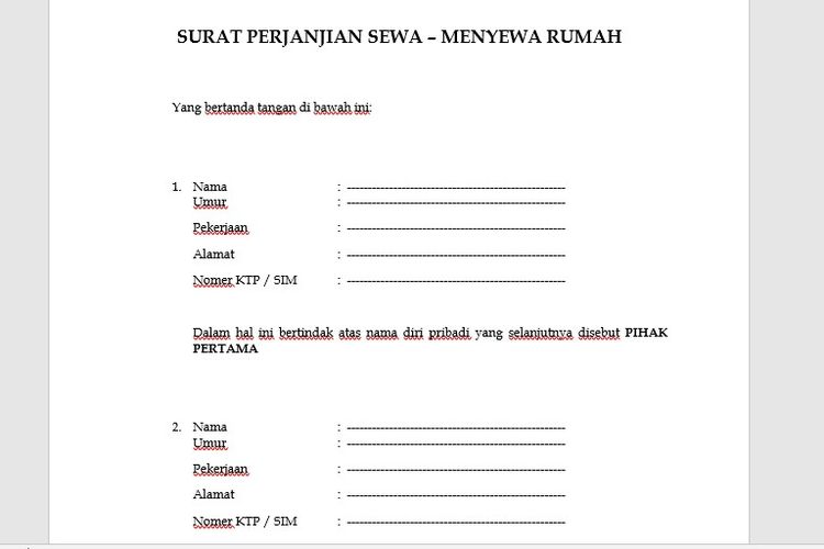 Detail Contoh Surat Persetujuan Nomer 26