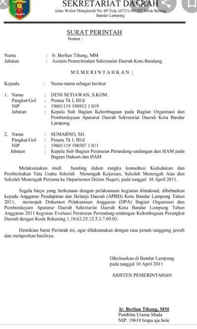 Detail Contoh Surat Pribadi Dalam Bahasa Lampung Nomer 3