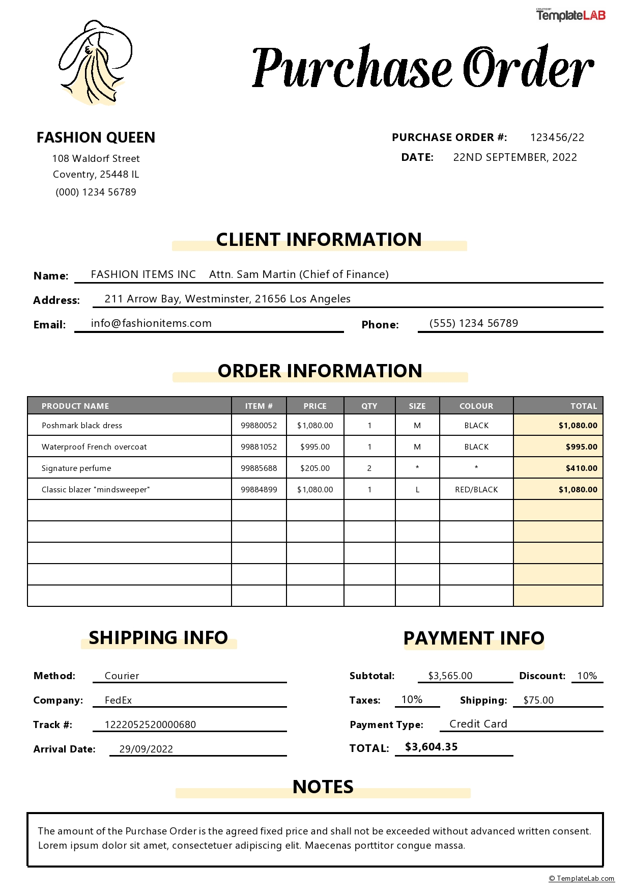 Detail Contoh Surat Purchase Order Dalam Bahasa Indonesia Excel Nomer 13