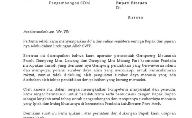 Detail Contoh Surat Untuk Gubernur Tentang Peningkatan Pendidikan Nomer 11