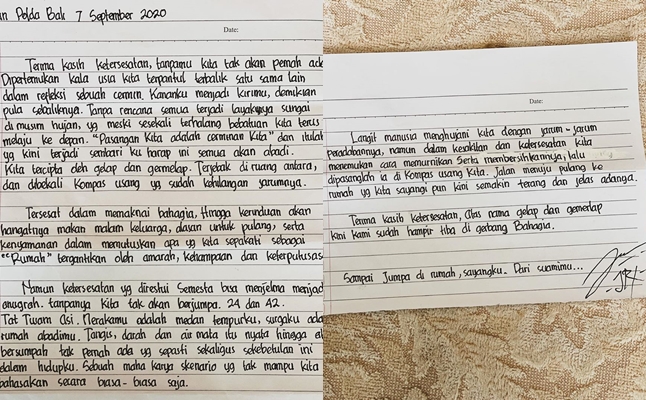 Detail Contoh Surat Untuk Mantan Nomer 47