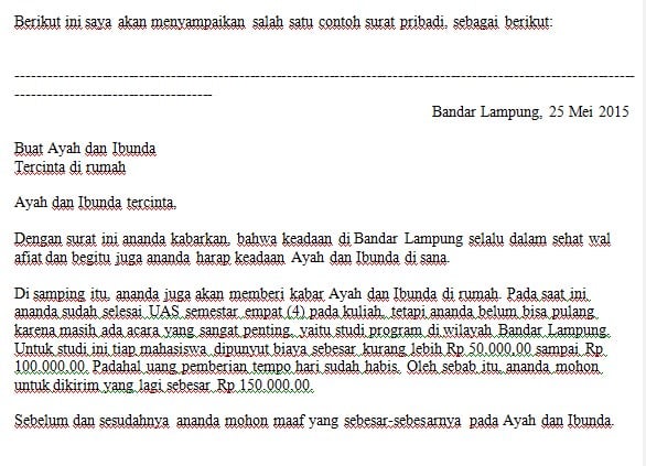 Detail Contoh Surat Untuk Sahabat Singkat Nomer 18