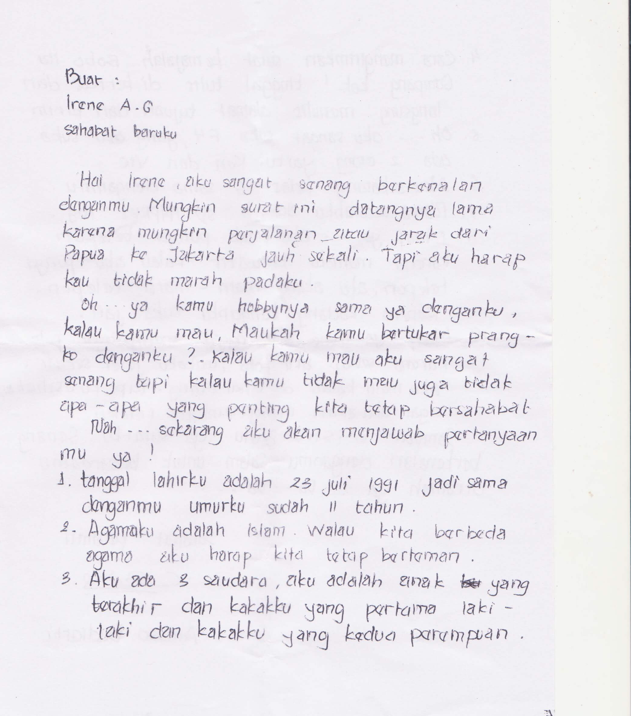 Detail Contoh Surat Untuk Sahabat Singkat Nomer 50