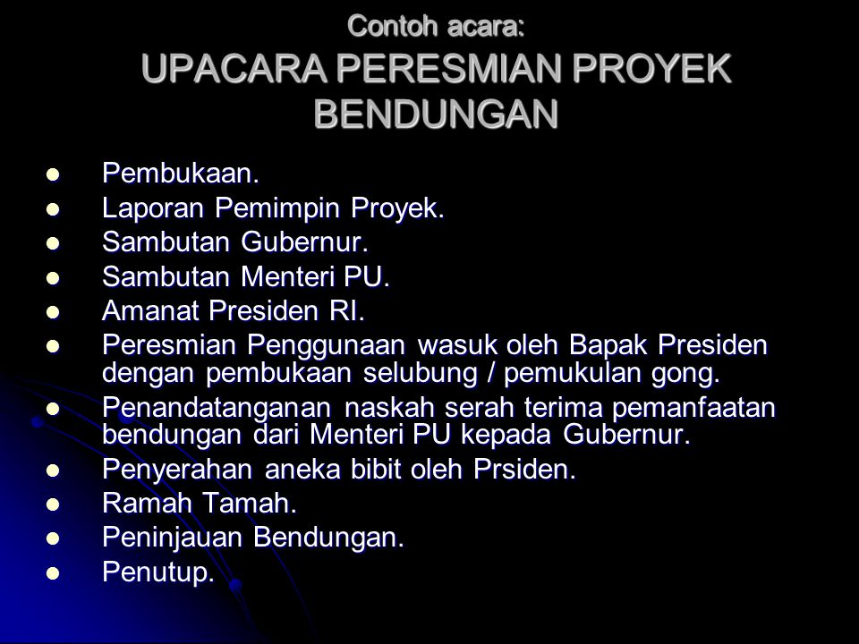 Detail Contoh Susunan Acara Peresmian Kantor Baru Nomer 41