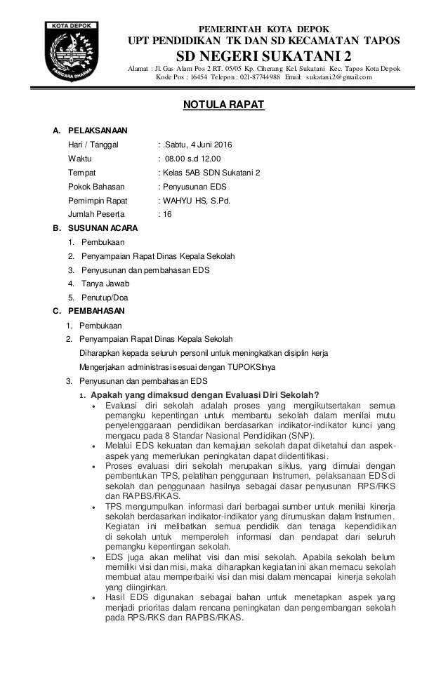 Detail Contoh Susunan Acara Rapat Perusahaan Nomer 48