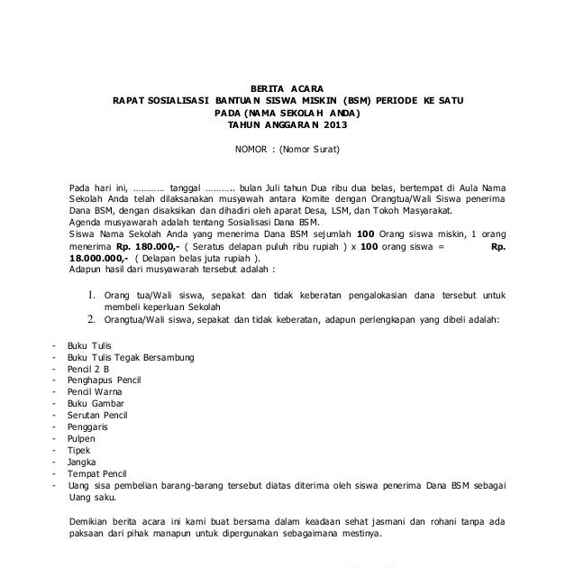 Detail Contoh Susunan Acara Rapat Sekolah Nomer 34