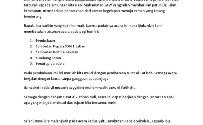 Detail Contoh Susunan Acara Rapat Sekolah Nomer 54