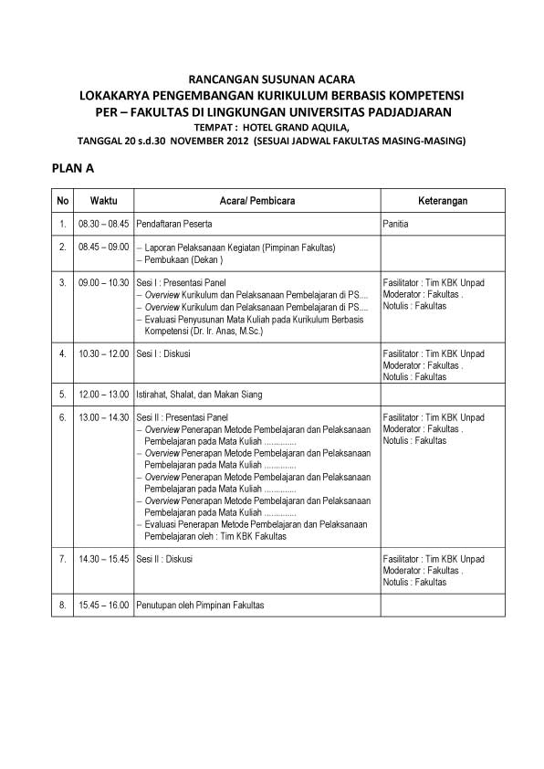 Detail Contoh Susunan Acara Resmi Nomer 26