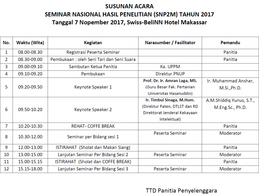 Detail Contoh Susunan Acara Seminar Nomer 13