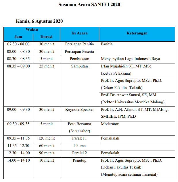 Detail Contoh Susunan Acara Seminar Nomer 16