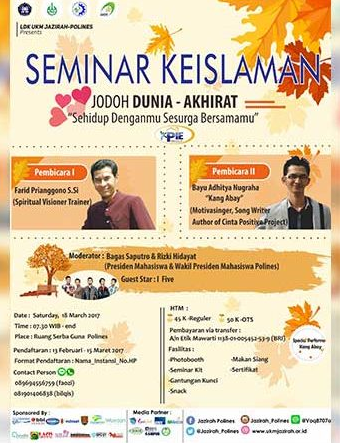 Detail Contoh Susunan Acara Seminar Nomer 44