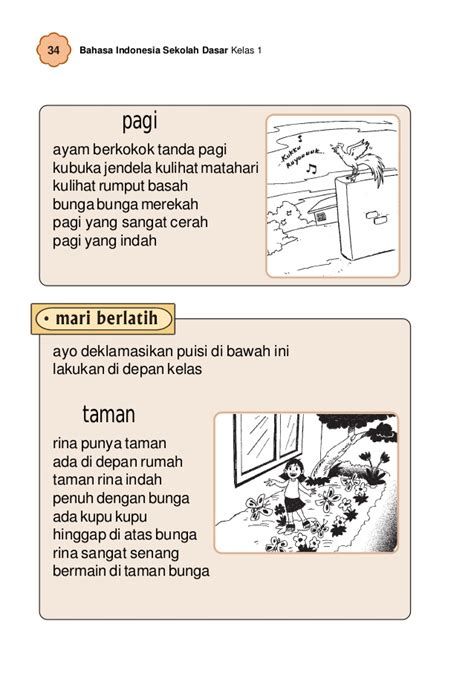 Contoh Teks Bacaan Untuk Anak Sd Kelas 1 - KibrisPDR