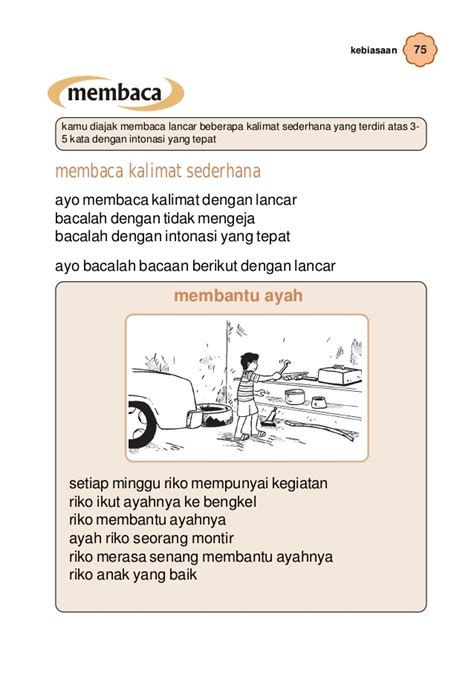 Detail Contoh Teks Bacaan Untuk Anak Sd Kelas 1 Nomer 25