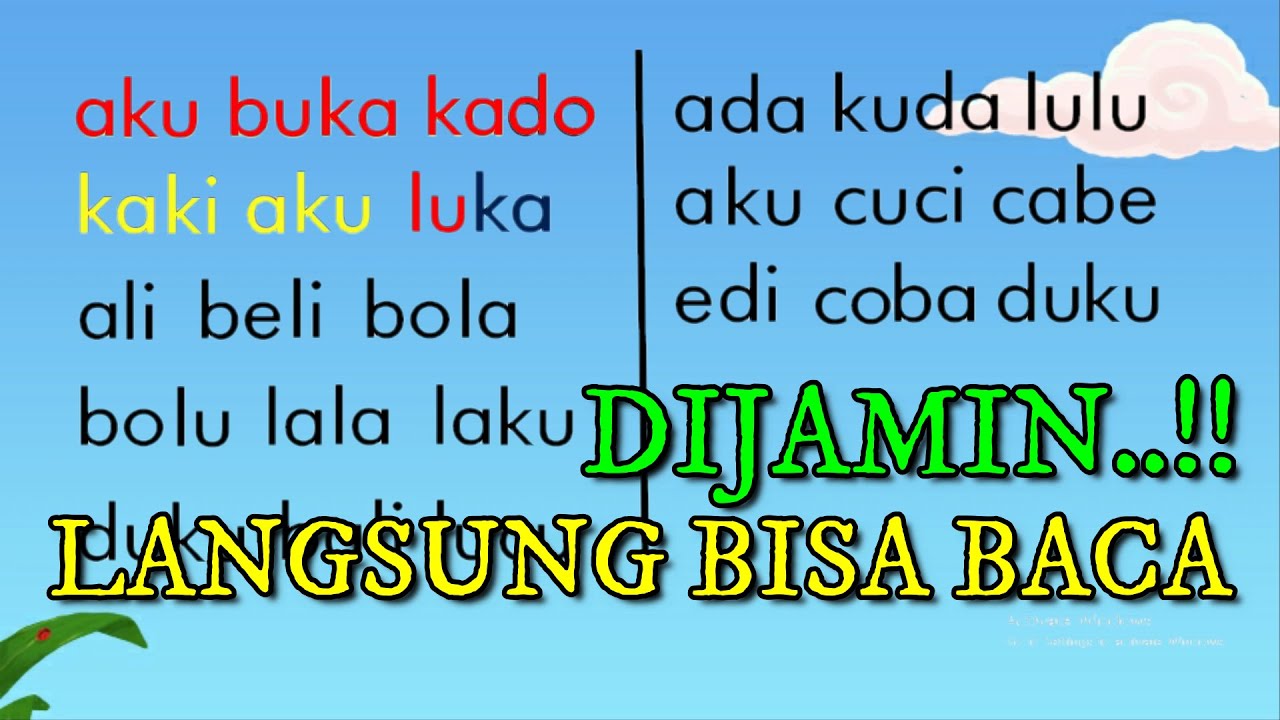 Detail Contoh Teks Bacaan Untuk Anak Sd Kelas 1 Nomer 32