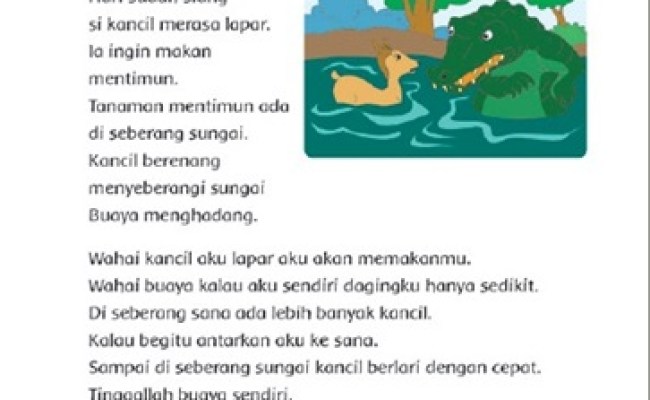 Detail Contoh Teks Bacaan Untuk Anak Sd Kelas 1 Nomer 42