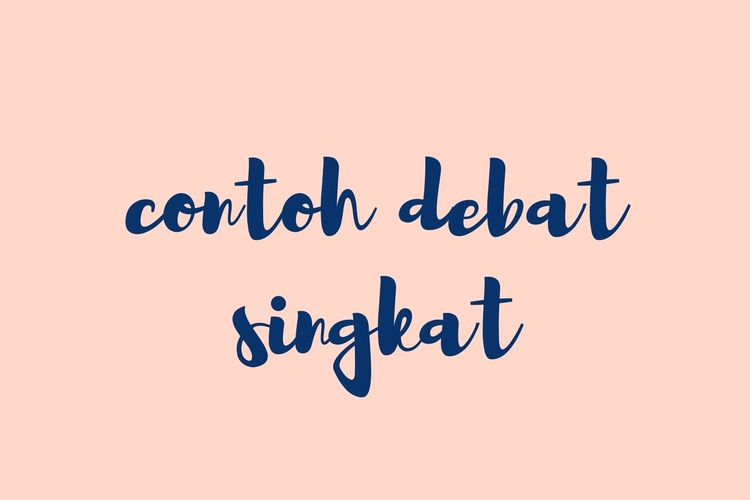 Detail Contoh Teks Debat Bahasa Indonesia Nomer 16