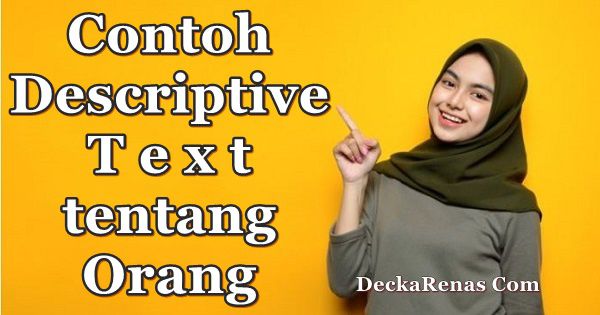 Detail Contoh Teks Deskripsi Tentang Diri Sendiri Nomer 29