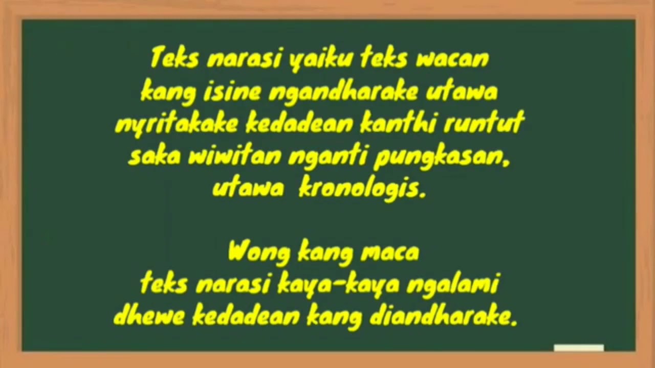 Detail Contoh Teks Narasi Bahasa Jawa Nomer 5