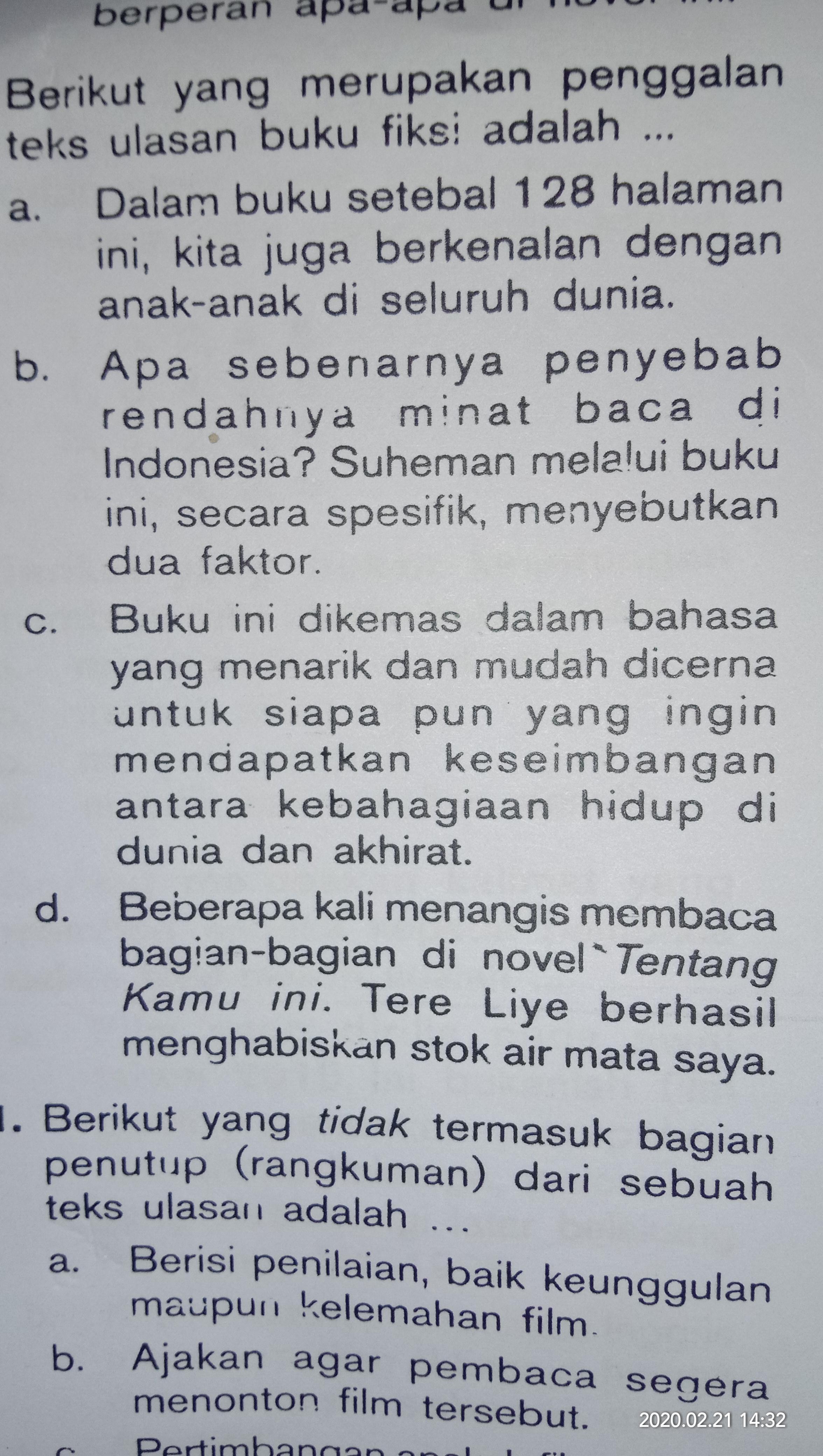 Detail Contoh Teks Ulasan Buku Fiksi Nomer 41