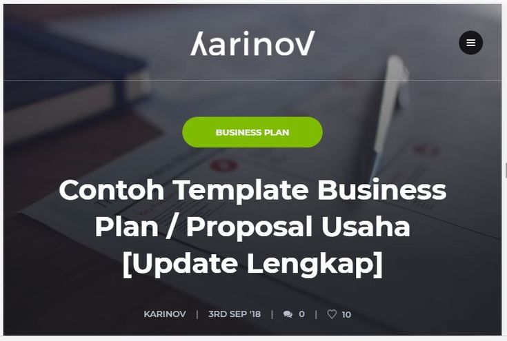 Detail Contoh Template Business Plan Nomer 11