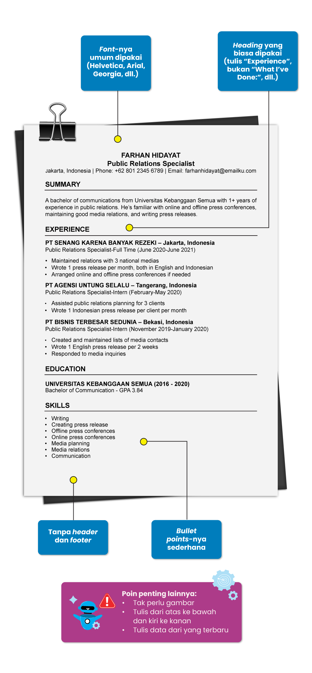 Detail Contoh Template Cv Nomer 50