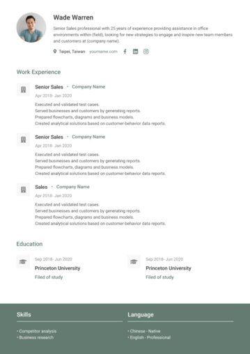 Detail Contoh Template Cv Bahasa Indonesia Nomer 51