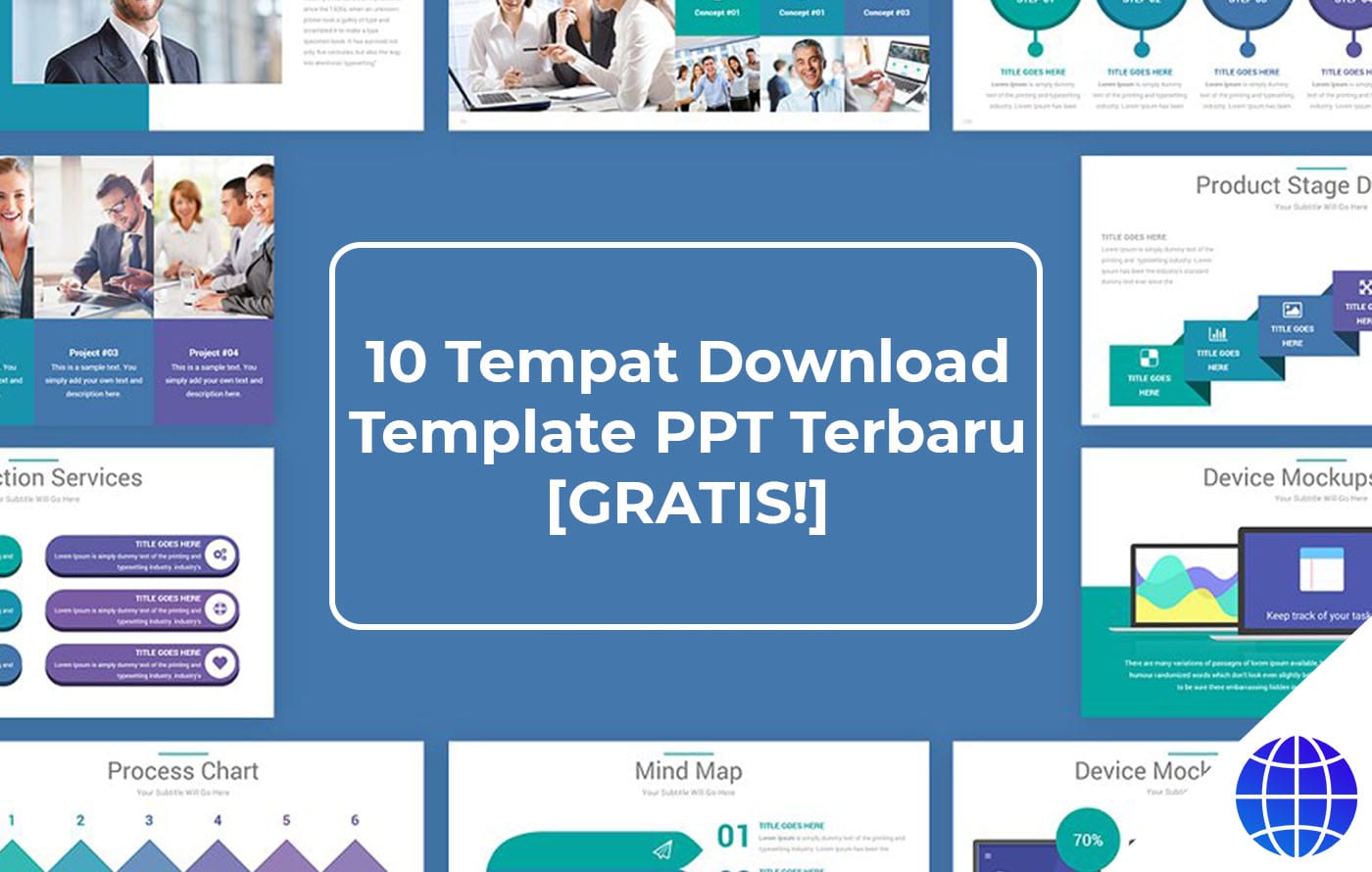 Detail Contoh Template Ppt Nomer 49