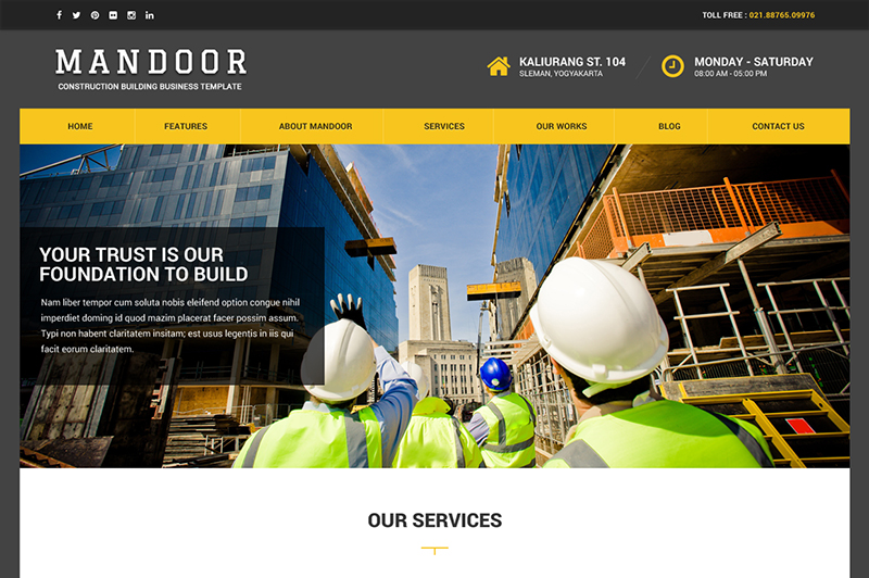 Detail Contoh Template Web Design Nomer 9