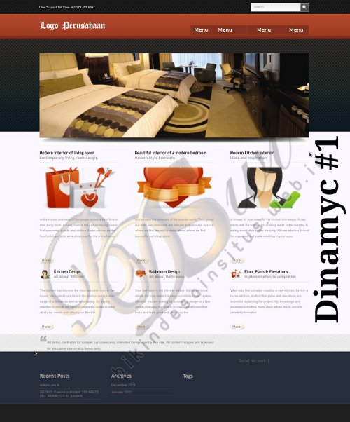 Detail Contoh Template Web Design Nomer 22