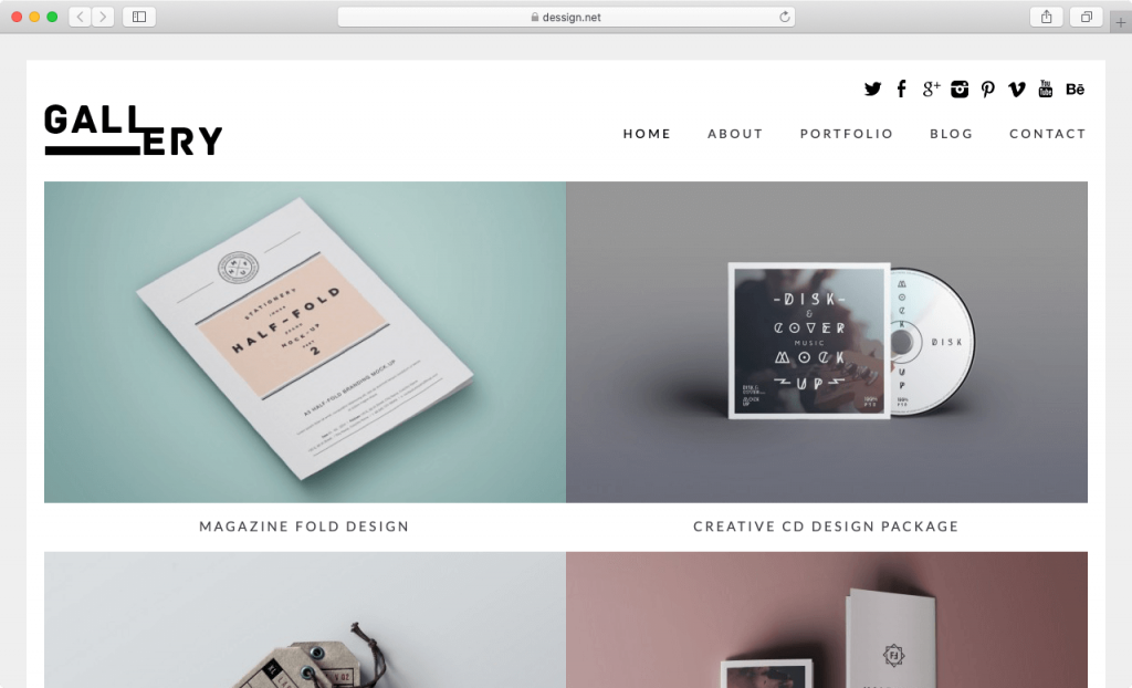 Detail Contoh Template Web Design Nomer 44