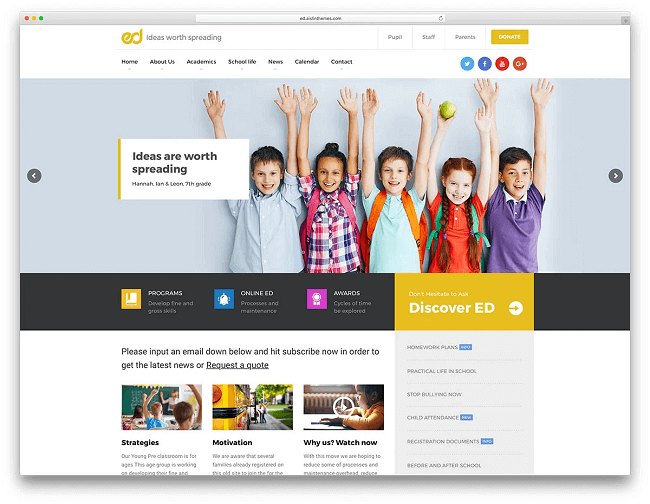 Detail Contoh Template Web Design Nomer 7