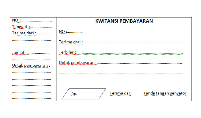 Detail Contoh Template Word Nomer 37