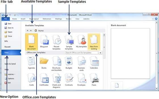 Detail Contoh Template Word Nomer 6