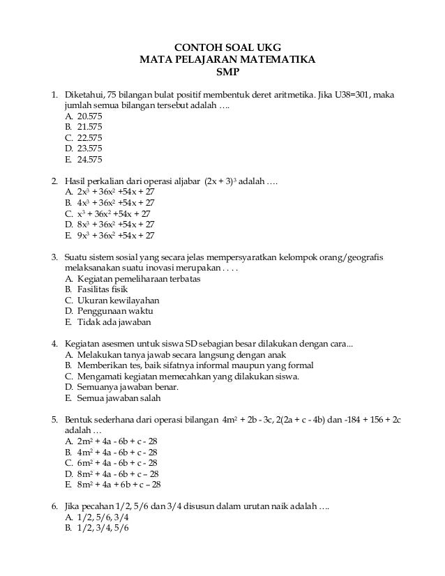 Detail Contoh Tes Assessment Nomer 32