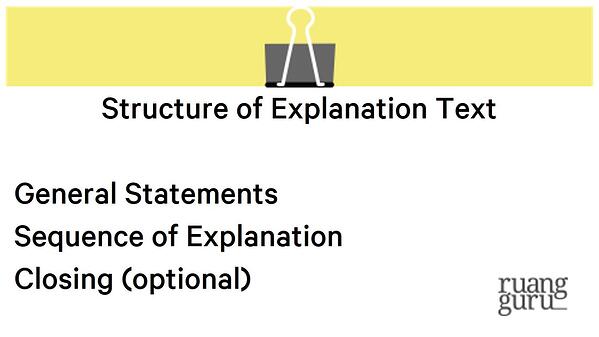 Detail Contoh Text Explanation Beserta Generic Structure Nomer 27