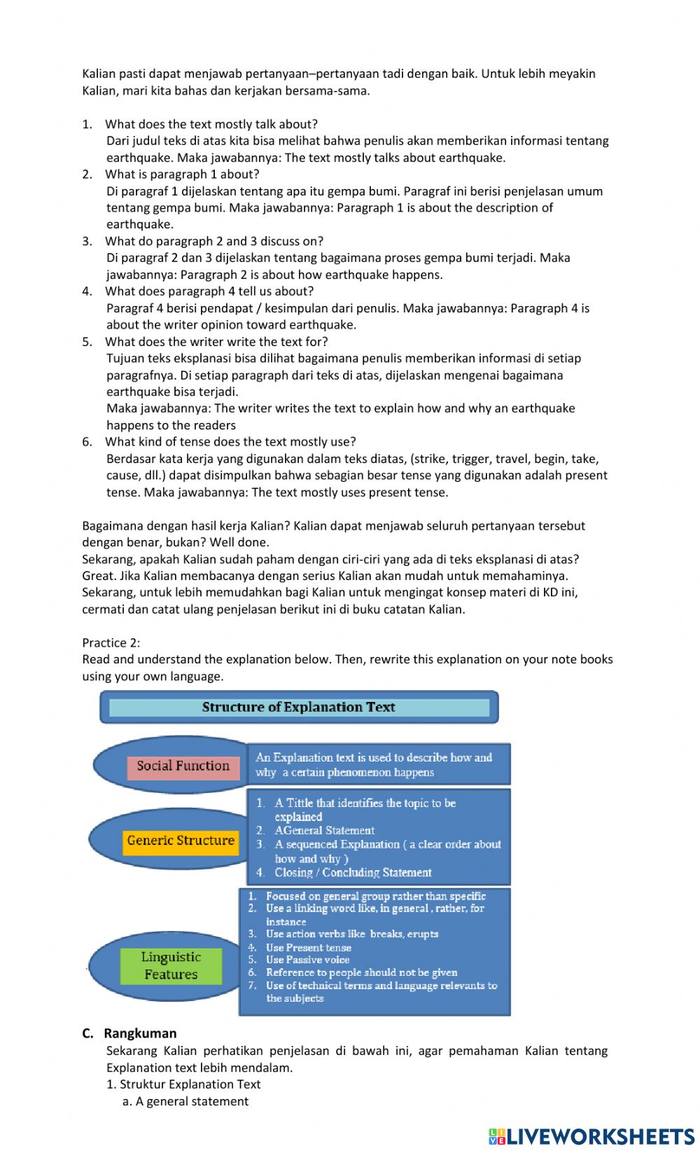 Detail Contoh Text Explanation Beserta Generic Structure Nomer 37