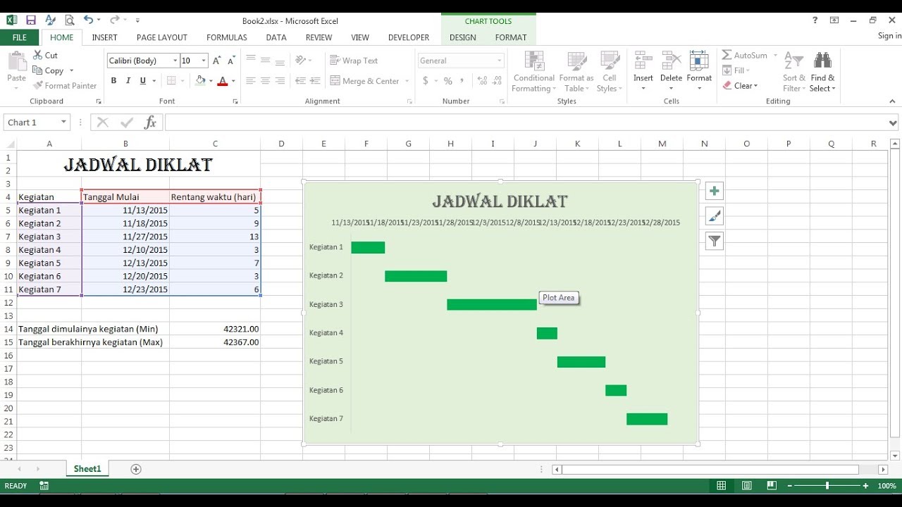 Detail Contoh Timeline Project Excel Nomer 14