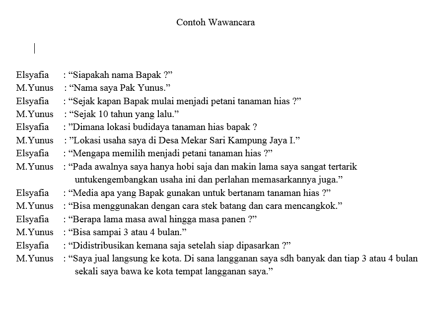 Detail Contoh Transkrip Wawancara Nomer 25