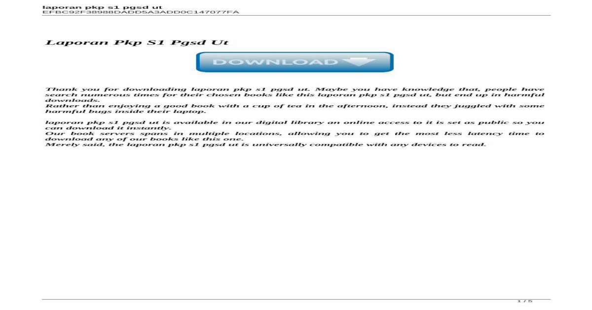 Detail Contoh Tugas Akhir Program S1 Pgsd Download Nomer 42